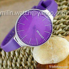 milin watch sport silicone watch