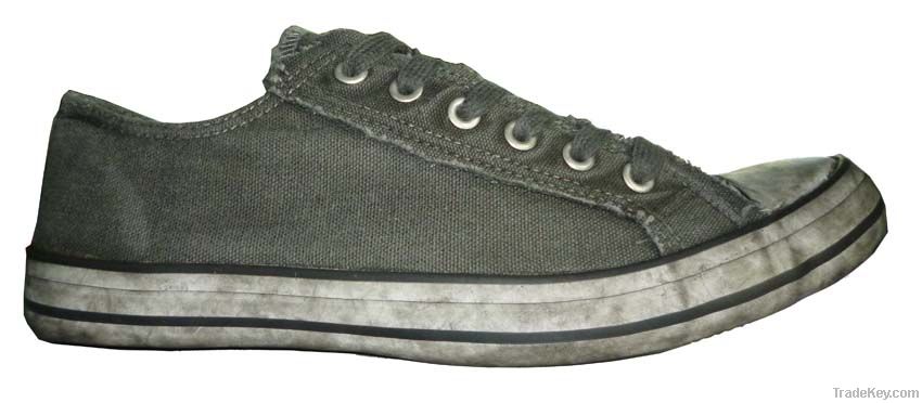washed canvas shoes(TDW-0031)
