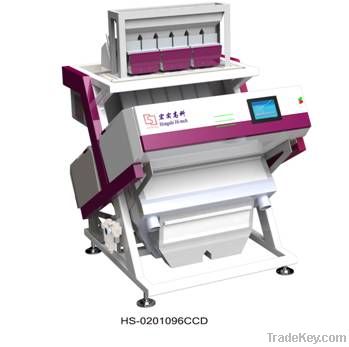 CCD color sorter for rice