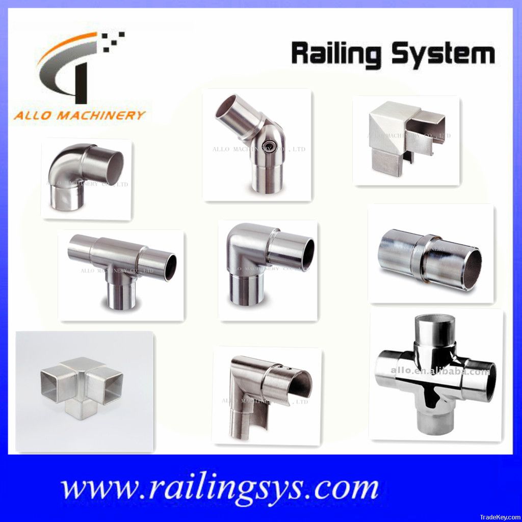 Stainless steel handrail elbow