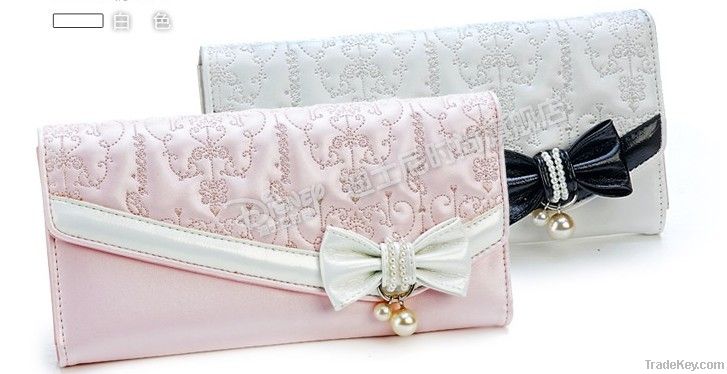 Popular leather women's wallet