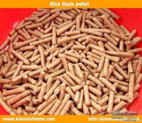 rice husk pellet