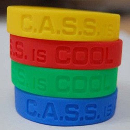 hot silicone bracelets for business gift guarantee pure silicon color