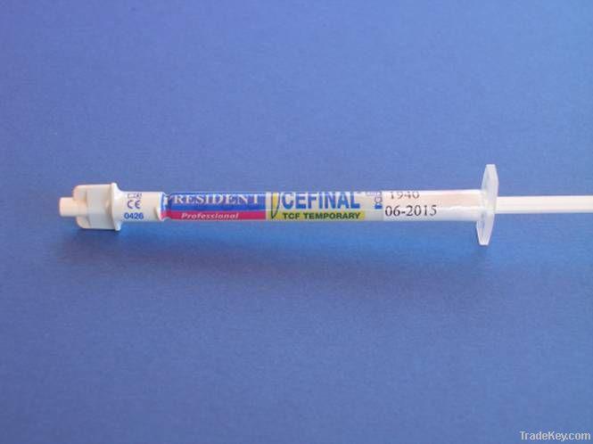 DENTAL CREAM FOR ROOT CANAL TEMPORARY FILLING