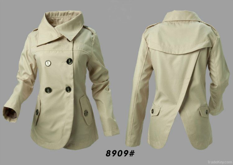 2012 spring hot sell ladies coats long sleeve