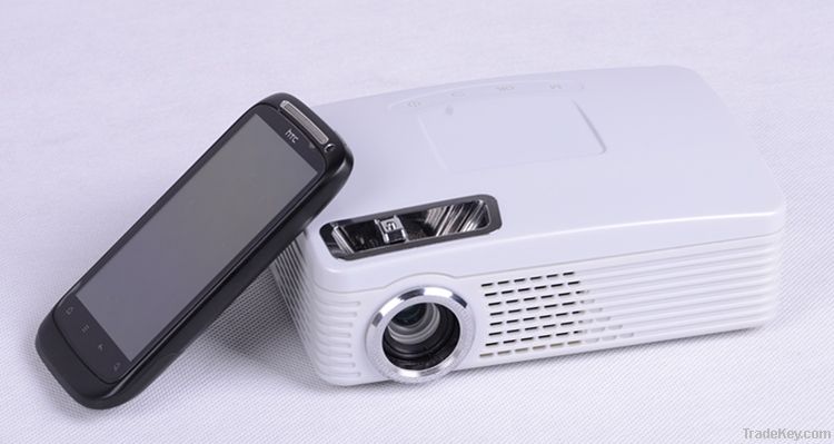 Newest mini led lcd projector 3d WIFI internet HDMI