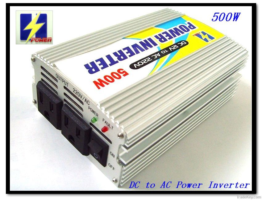 Professional 500w dc ac car power inverter