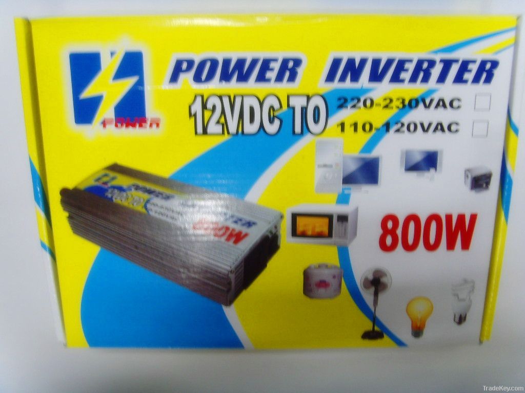 800W 12v to 220v power inverter