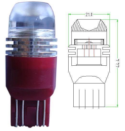 LED Wedge bulbs car light bulbs