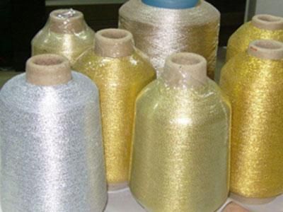 METALLIC YARN FOR EMBROIDERY PURE SILVER PURE GOLDEN MOROCCO