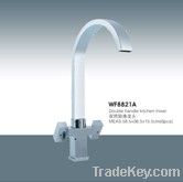 kitchen bath faucet double handle brass kitchen faucet
