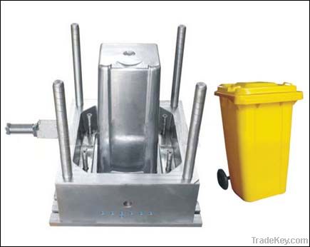 2012  plastic injection mould/mold for dust bin