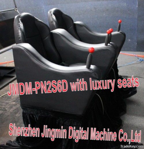 Newest and Hot Selling JMDM Penumatic Platform 2seat 6DOF with Luxury