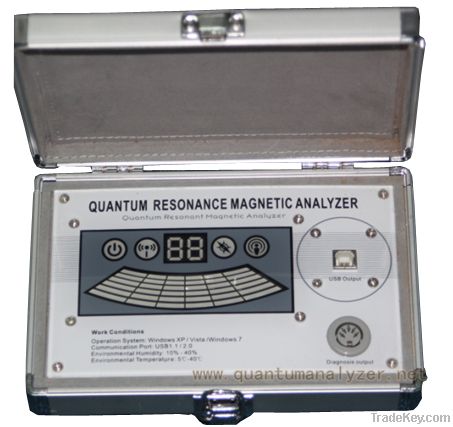 English Spanish quantum resonance magnetic analyzer