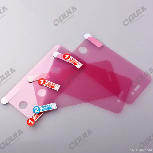 Color printing screen protector for Iphone 4