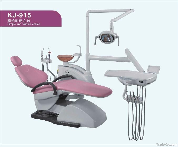 CE Approved KJ915 Dental Chair with Movable cuspidor