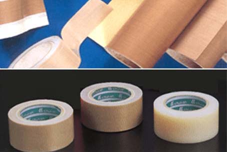 PTFE adhesive fabric and tape