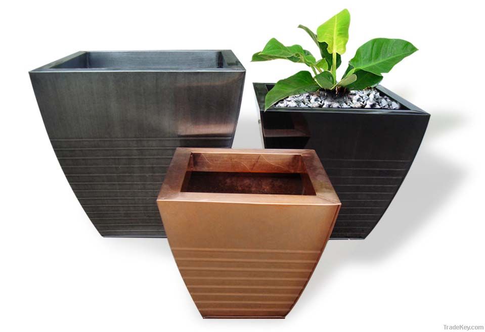 zinc pots