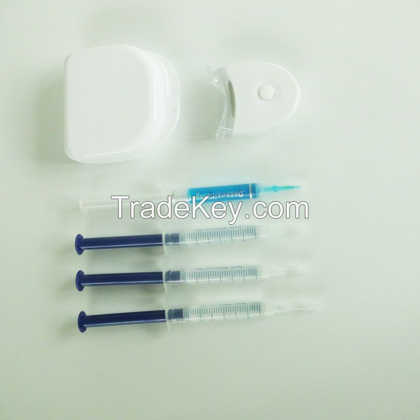 Teeth whitening kits foil bag package