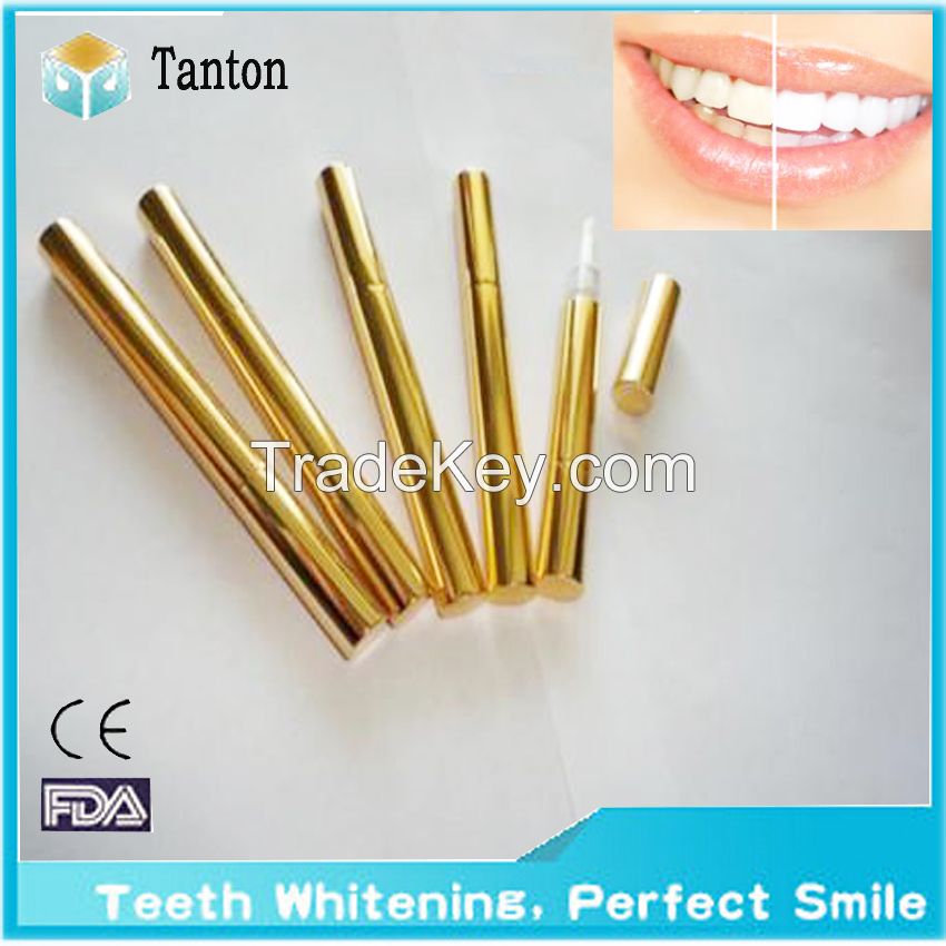 Golden  color of  teeth whitening pen
