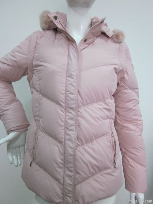 100%polyester fashionable woman coat