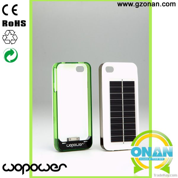 My solar bank solar battery charger for iPhone4/4S