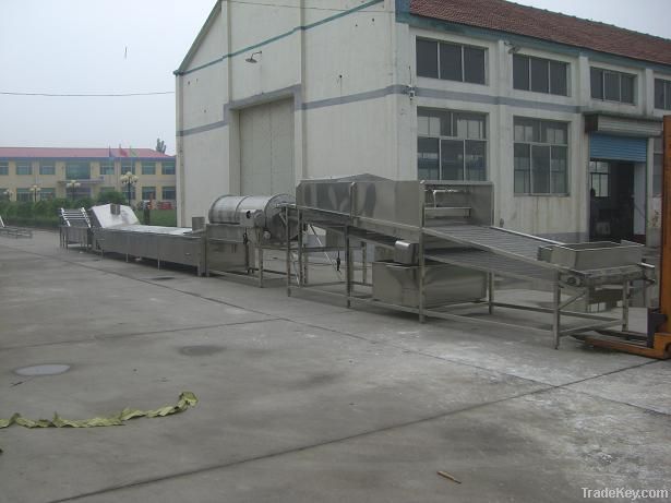 peach processing line