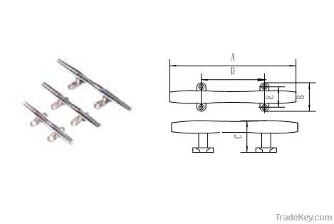 High Polished Marine Hardware Cleats