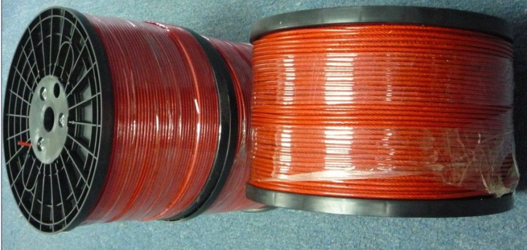 High quality PVC coated steel wire rope