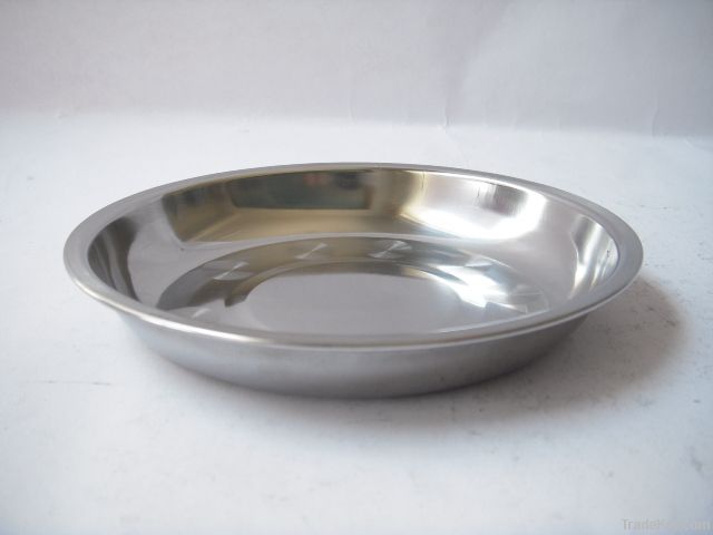 stainless steel dish