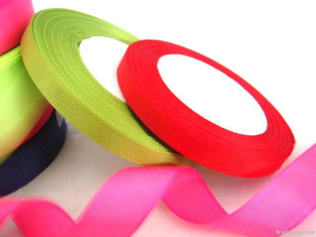 colourful grosgrain ribbon