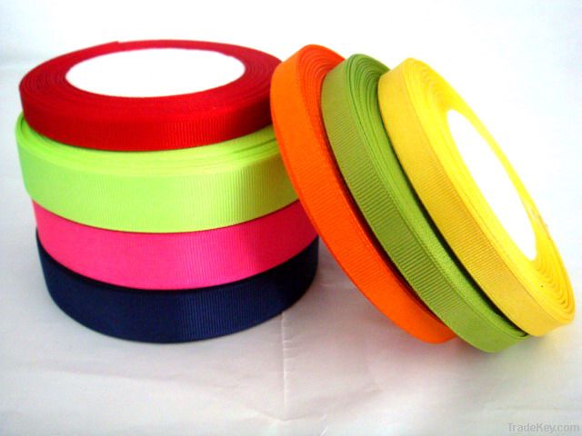 colourful grosgrain ribbon