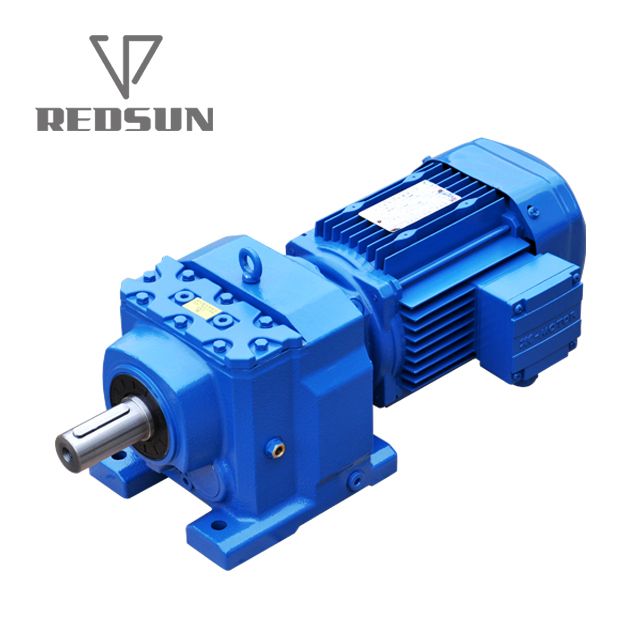 R series helical gear box