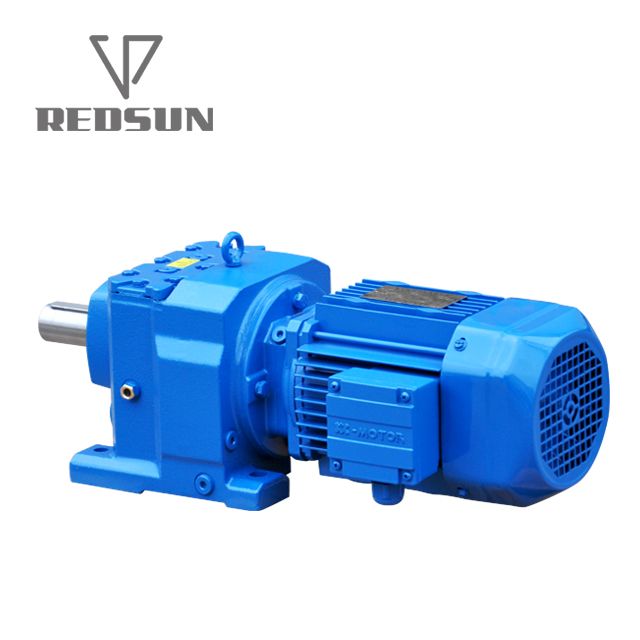 R series helical gear box