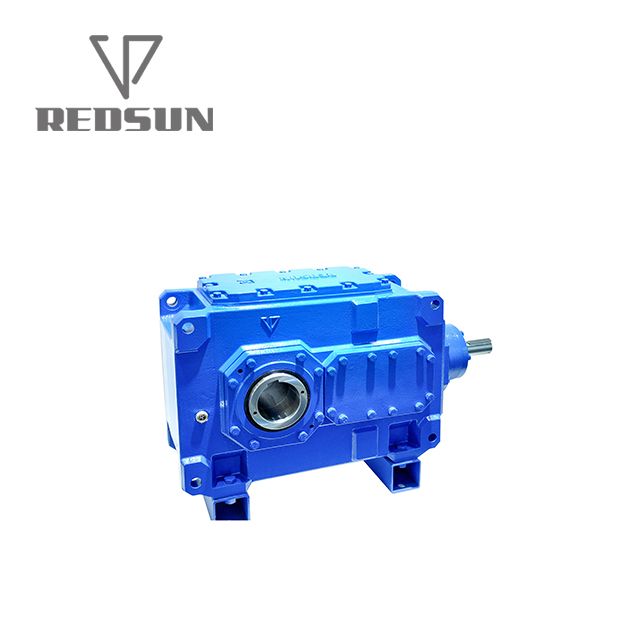 Industrial B series spiral bevel right angle gear reducer