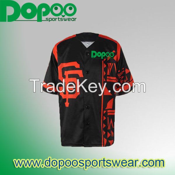 Chinese baseball uniforms baseball wear/custom dye sublimation baseball jerseys 