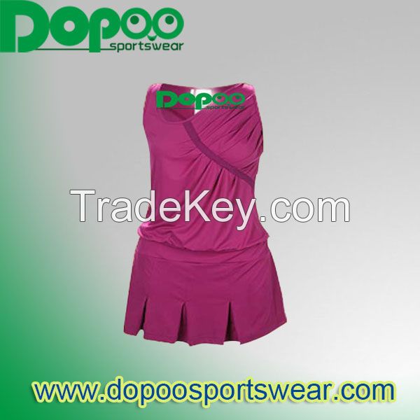 Custom Dye Sublimated Netball Jersey Popular Skirt