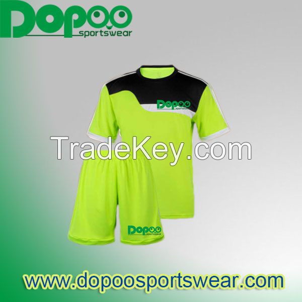 Brazil World Cup football jersey with sublimation technics
