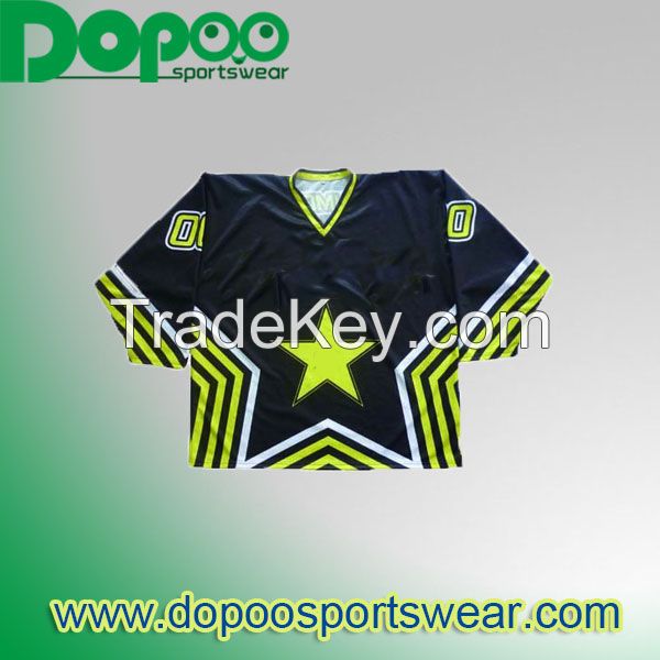 Plus size custom polyester ice hockey wears