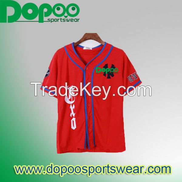 Bulk Red Blank Baseball Jerseys 