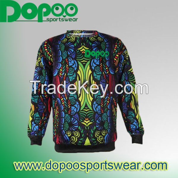Apparel processing services sublimated polyester sweetshirts