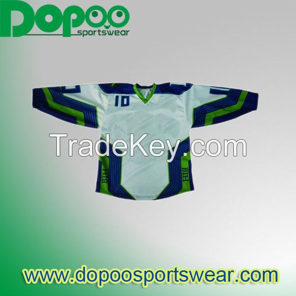 Wholesale high quality custom sublimation hockey jersey for team