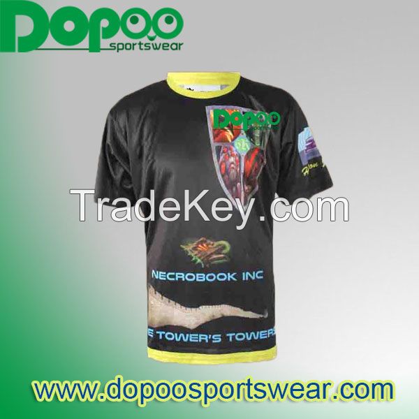 100% polyester cool mesh custom t shirt printing, latest shirt designs for men, printing t-shirts