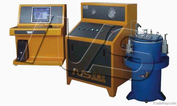 hydraulic test bench with expansion test