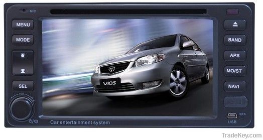 Special 2din car dvd for Old VIOS/TOYOTA general model B