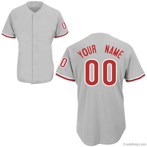 Phillies Away Any Name Any # Custom Personalized Baseball Jersey