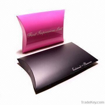Pillow gift box with fashion design