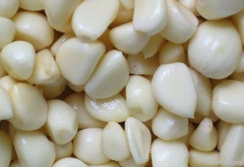 frozen peeled garlic