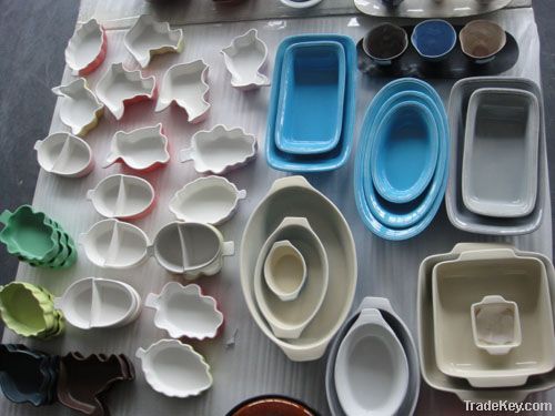 color porcelain dinnerware