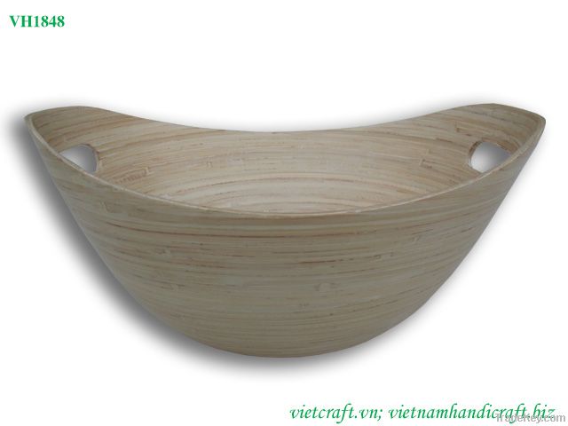 Bamboo Salad Bowl